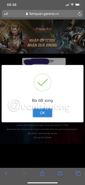 Picture 3 of Arena of Valor Gift Codes, Arena of Valor SSS Skin Codes