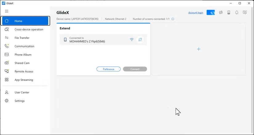 GlideX - Free App That Turns Your Tablet Into The Perfect Second Screen Picture 1