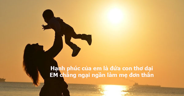 Good sayings about single mothers, good and meaningful statuses about single mothers Picture 3