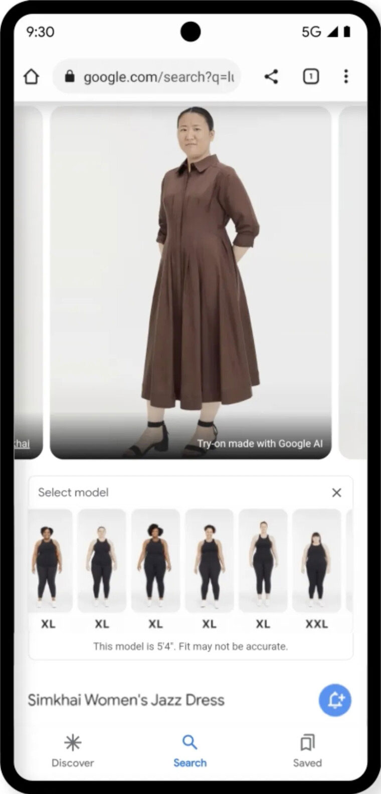 Google develops AI shopping tool that allows users to try on dresses and shirts at home Picture 1