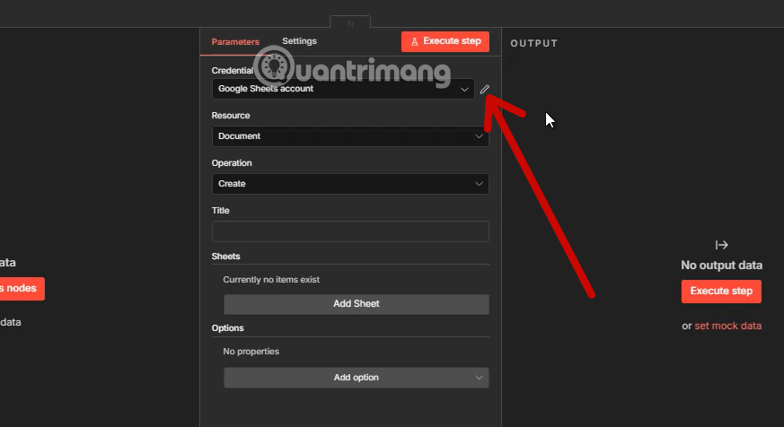 Guide to integrating Google Sheets into n8n Picture 4