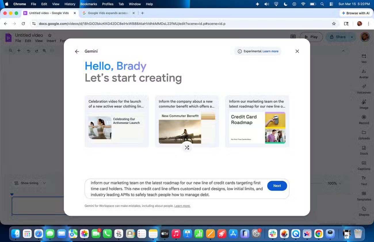 Google Vids: Google's free AI tool that replaces your weekly presentations better than NotebookLM. Picture 3