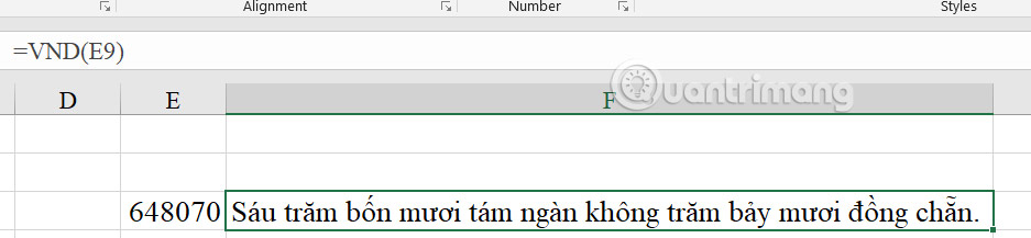 Picture 27 of 5 ways to convert numbers to words in Excel