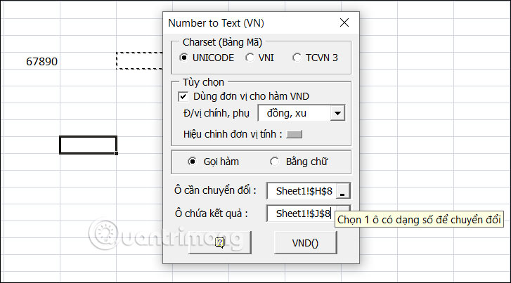 Picture 9 of 5 ways to convert numbers to words in Excel