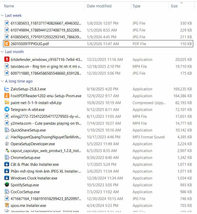 Guide to cleaning up the Windows Downloads folder Picture 2