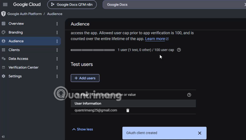 images 20 of Guide to connecting Google Docs with n8n