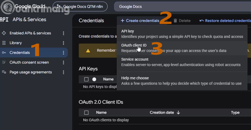 images 7 of Guide to connecting Google Docs with n8n