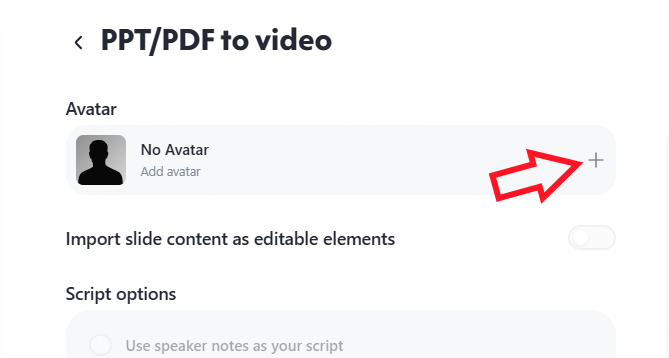 images 4 of Guide to converting PPT/PDF to video using HeyGen