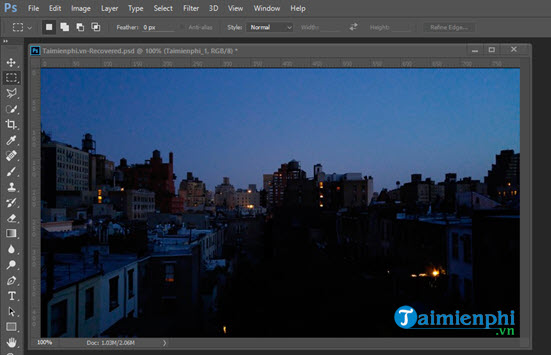 Picture 1 of Guide to correcting underexposed photos using Photoshop
