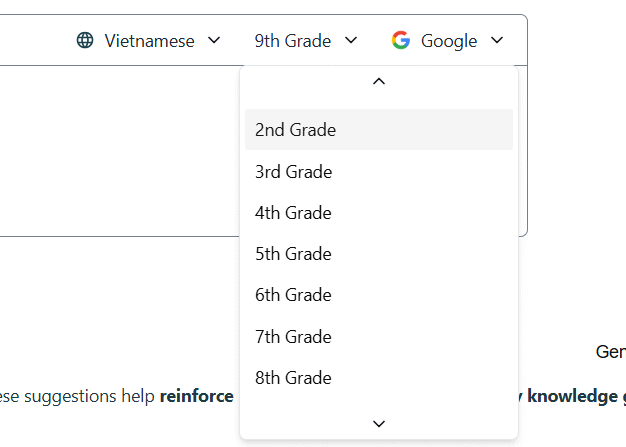 Picture 2 of Guide to creating the Brisk AI learning assistant for students.