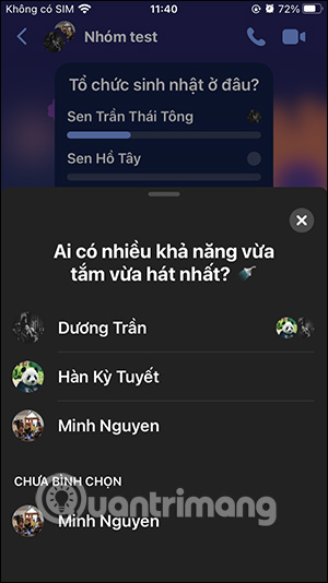 images 7 of Guide to creating a poll on Messenger
