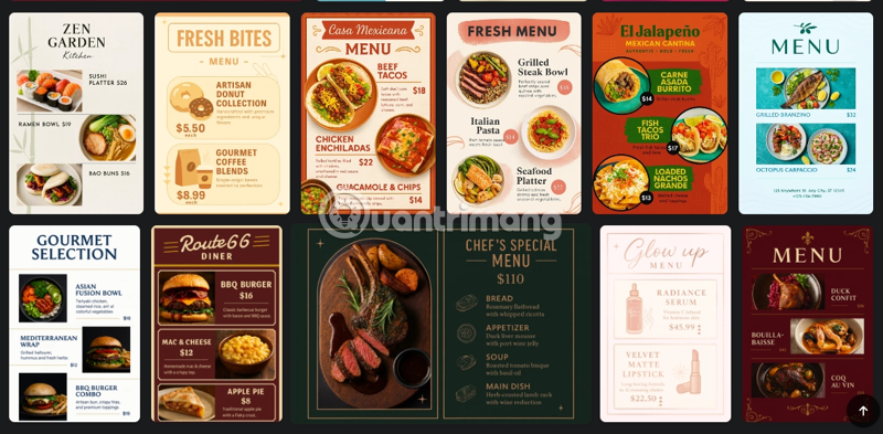 Guide to creating free restaurant and cafe menus with Genspark AI Picture 3