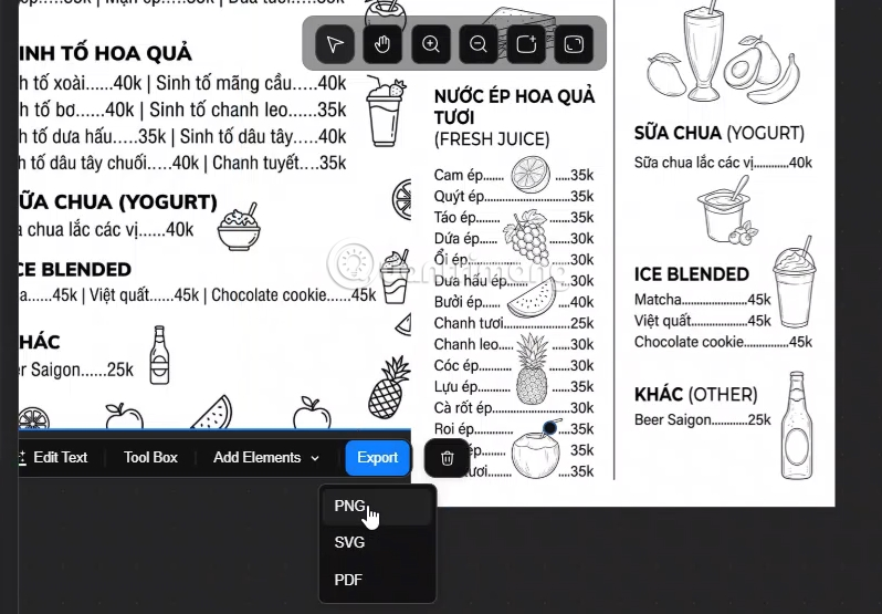 Guide to creating free restaurant and cafe menus with Genspark AI Picture 7