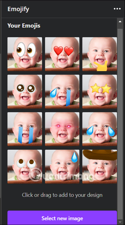 Guide to creating AI emojis for Canva design. Picture 12