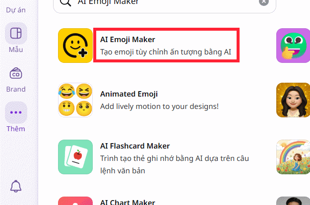 Guide to creating AI emojis for Canva design. Picture 3