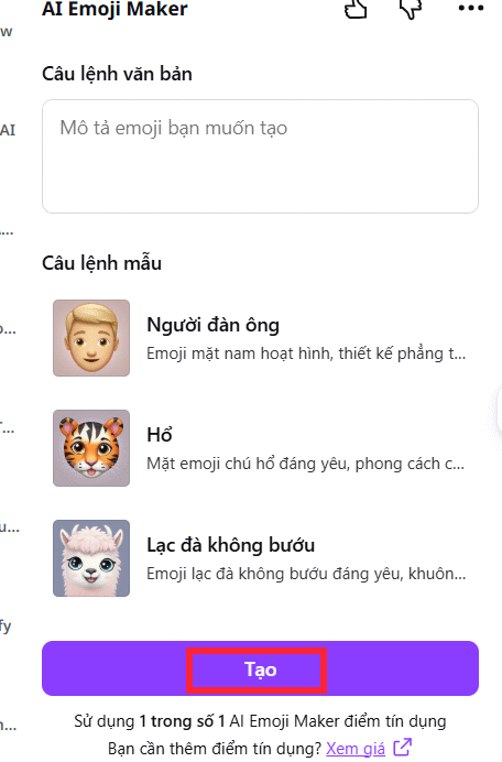 Guide to creating AI emojis for Canva design. Picture 5