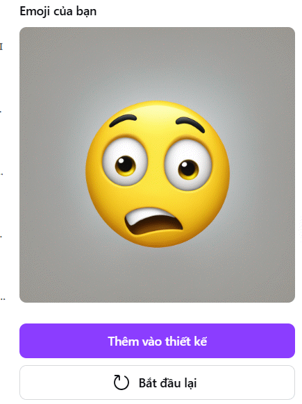 Guide to creating AI emojis for Canva design. Picture 6