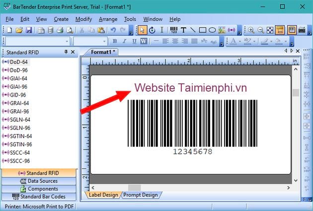 Picture 16 of Guide to creating barcodes using software, a solution for businesses.