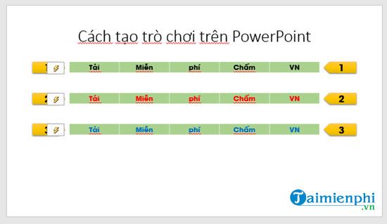 images 16 of Guide to creating games in PowerPoint with animated effects.