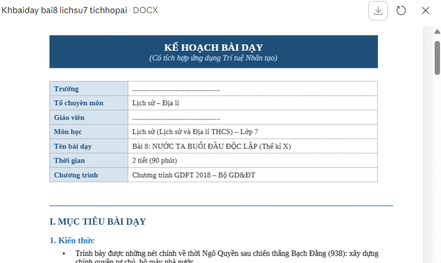Picture 4 of Guide to creating AI-integrated lectures using Claude AI