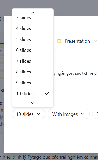 Picture 7 of Guide to creating lecture slides using Brisk AI