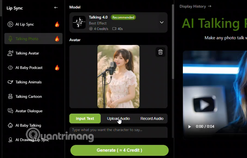 Guide to creating lip-sync videos with AI Lip Sync Picture 2
