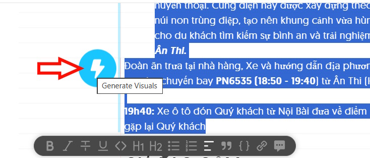 A guide to creating mind maps quickly using Napkin AI. Picture 4
