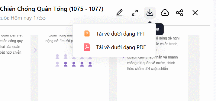 Picture 10 of Guide to creating presentation slides on TeraBox