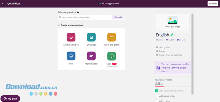 images 6 of Guide to creating questions and quizzes using Quizizz