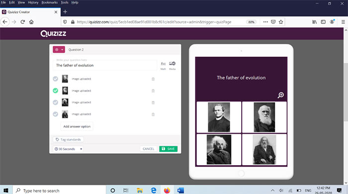images 8 of Guide to creating questions and quizzes using Quizizz