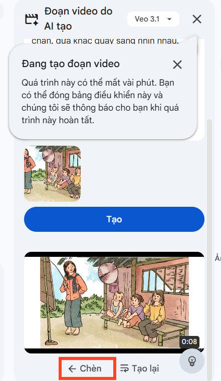 Picture 6 of Guide to creating short AI videos using Google Vids
