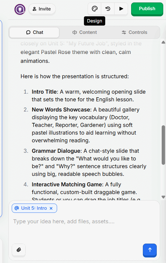 Picture 6 of Guide to creating slides using Faces app AI