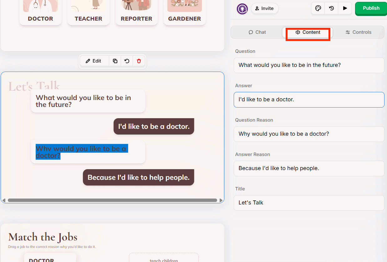 Picture 9 of Guide to creating slides using Faces app AI