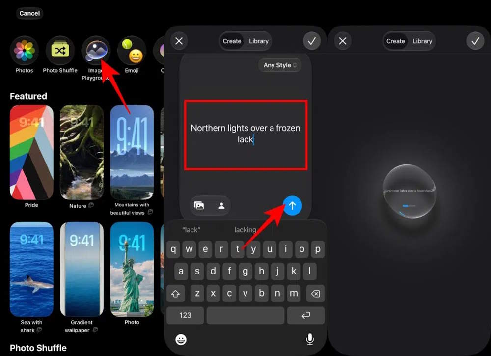 images 1 of Guide to creating wallpapers using AI on iPhone