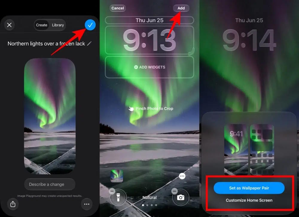 images 2 of Guide to creating wallpapers using AI on iPhone