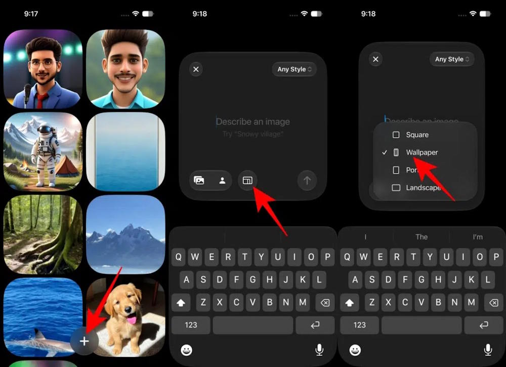 images 3 of Guide to creating wallpapers using AI on iPhone