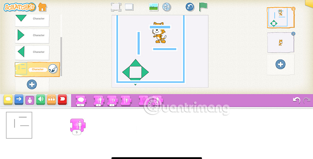Picture 5 of ScratchJR Maze Game Design Tutorial (Part 2)