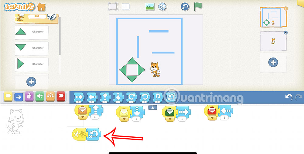 Picture 6 of ScratchJR Maze Game Design Tutorial (Part 2)