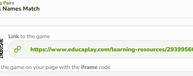 images 10 of Guide to designing games on Educaplay using commands