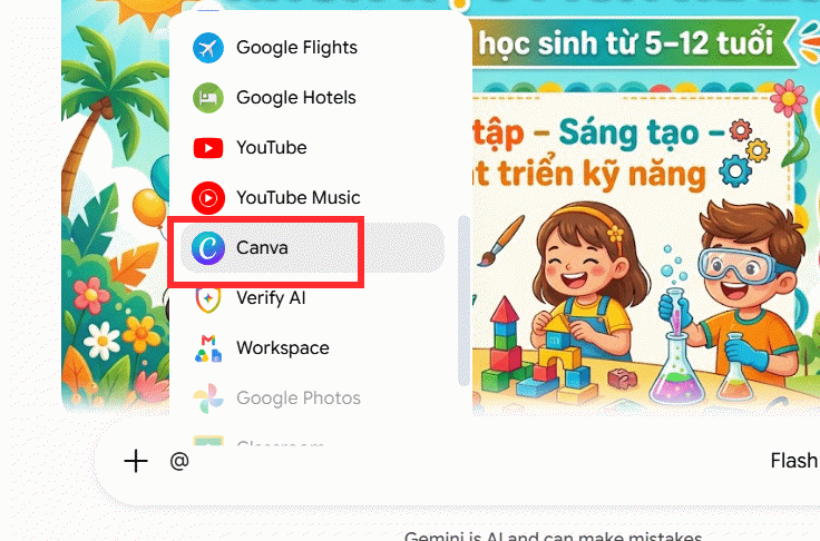 images 15 of Guide to editing photos using Canva directly on Gemini.