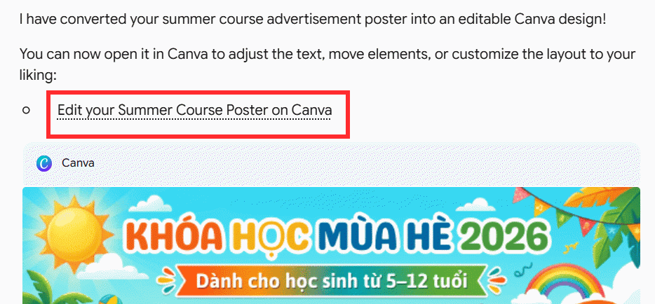 images 17 of Guide to editing photos using Canva directly on Gemini.