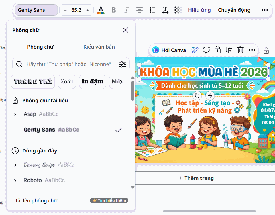 images 18 of Guide to editing photos using Canva directly on Gemini.