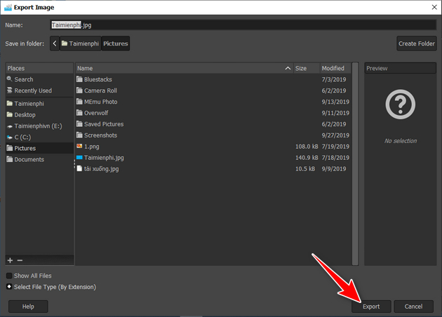 Picture 8 of Guide to editing photos using GIMP on a computer.