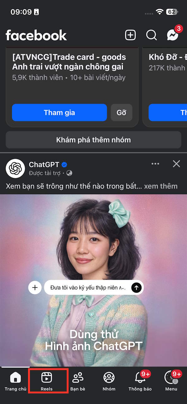 Guide to finding previously watched Facebook Reels videos Picture 1