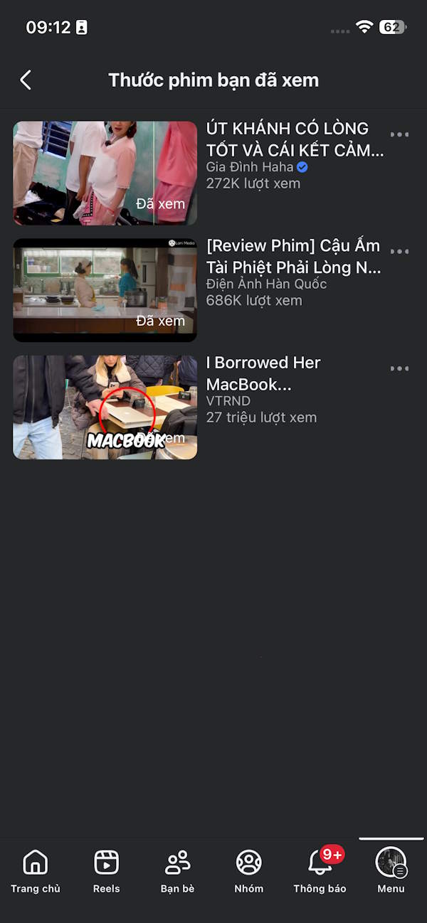 Guide to finding previously watched Facebook Reels videos Picture 8