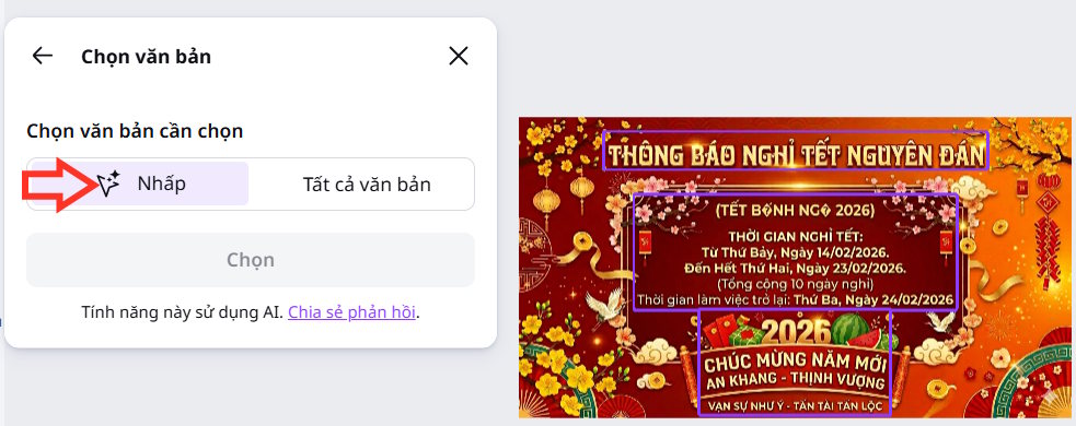 Guide to fixing font errors in images using Canva AI Picture 3