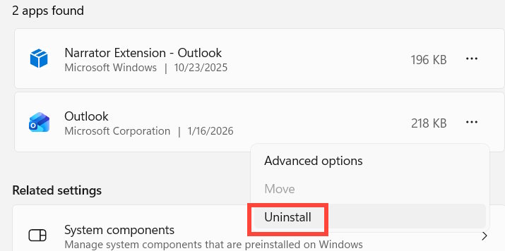 Instructions on how to fix Outlook freezing when attaching files. Picture 5
