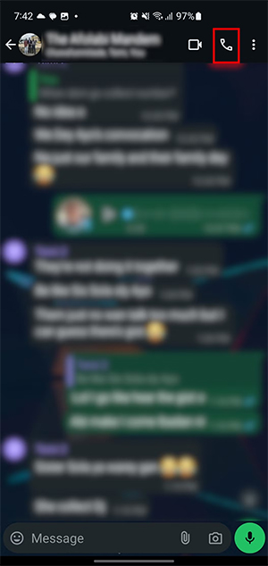 Guide to group voice and video calls on WhatsApp Picture 1