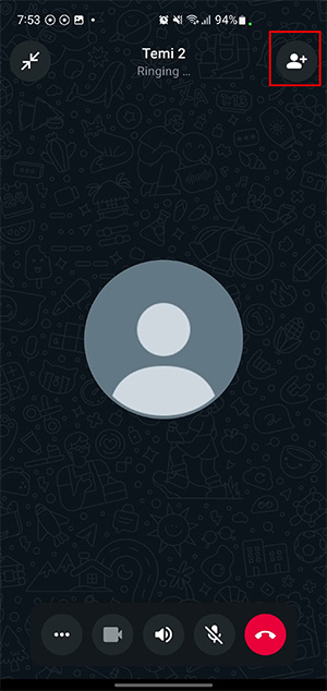 Guide to group voice and video calls on WhatsApp Picture 4