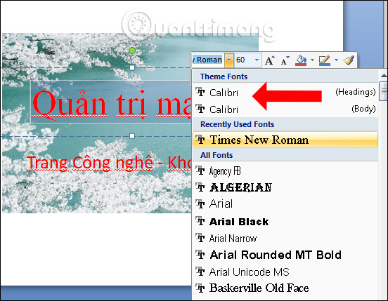 images 10 of Guide to inserting images under text in PowerPoint - Changing image position